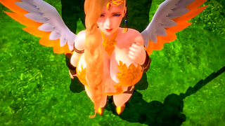 Sariel Takes Charge in Steamy 3D Hentai Ride Leading to Mind-Blowing Climax