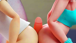 Callie Maries Wild Hentai Ass Adventure with Hot 3D Booty Play