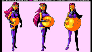 Curvy Pregnant Goddess Explores Sensual Belly Growth Fantasies
