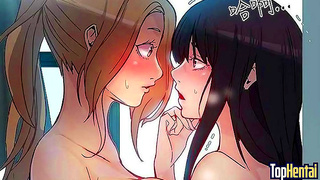 Teacher Seduces Stepsis Younger Sis in Steamy PC Room Encounter