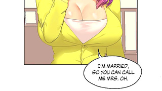 Stepmom Sensei Craves Her Students Scent in Steamy Redhead Anime Affair