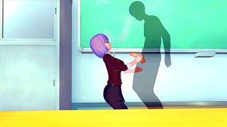 Lustful Seduces Strict Teacher into Wild Anal Ride in 3D Hentai