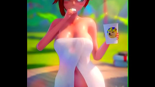 Rubys Sensual Awakening Ignites a Hot Anime Fantasia