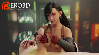 Tifa Pleasures Cloud with Sensual Blowjob Action in FF7 Hentai Adventure