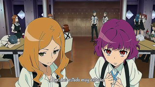 Big-Titted Anime Babe Rides Hard in Kiznaiver Episode 3 – Spanish Sub