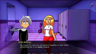 Danny Phantom Embraces Dark Desires with Busty Blonde in Steamy Hentai Play