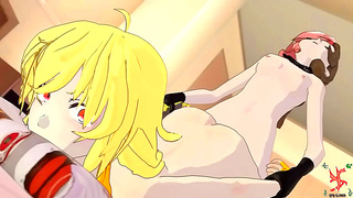 Neo Takes Control in Steamy 3D Hentai Encounter with Yang