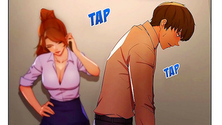 Boss Moves In With Step-StepMom for Steamy Hentai Nights in Animated Thrills