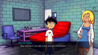 Nurse Tempts Danny Phantom with Seductive Spells Steamy Milf Moments