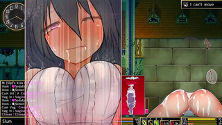 Game Heroine Succumbs to Lust in Steamy Animated Encounter
