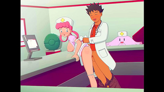 Brock Takes Nurse Joy from Behind with Hot creampie in Steamy Pokmon Action