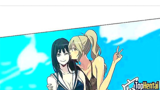Stepsister Temptation: Stepmom Teaches Steamy Lessons in Anime Gaming Den