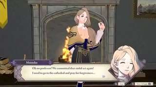 Mercys Steamy Blowjob Fantasy in Fire Emblem-Inspired Hentai Art