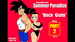 Chi-Chi Pleasures Bardock with Fiery Blowjob in Hot Dragon Ball Moment