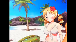 Big-Titted Mami Madokas Steamy 3D Hentai Encounter Full of Passion