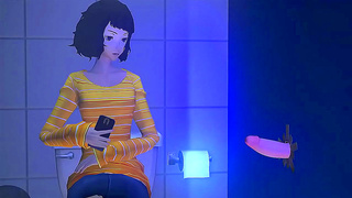 Persona 5 Beauty Takes Cock Hard in Steamy Hentai Fantasy Scene