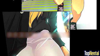 Step-Sis Tempted by Busty Tutor in Steamy PC Caf Encounter