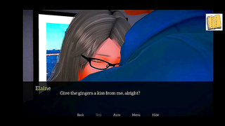 Ginger Teen Explores Forbidden Desires With Adoptive Kin in Animated Tale