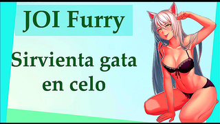 Furry Maid Tempts You into Steamy JOI PleasureSession