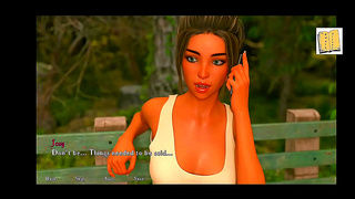Curvy Brunette Takes Control in Steamy 3D Hentai Adventure