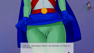 Miss Martian Takes Alien Lover in Steamy DC Hentai Furry Fantasy