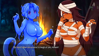 Brunette Slime Queen Takes Control in Steamy BDSM Fantasy – Quest Failed Ch.1