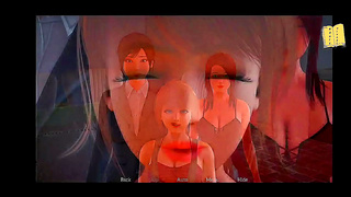 Brunette Teen Tempted by Milf Magic in Steamy 3D Hentai Fantasy