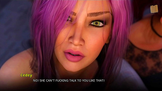 Cedey Silences Millys Taunts with Steamy 3D Hentai Encounter