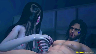 Ghostly Encounter Turns Hot as Vella Faces Halloween Temptation in 3D