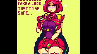 Pyra Takes Control in Steamy POV Ride for Massive creampie – Xenoblade Heat