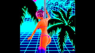 Amber Lynns Sultry Striptease Showcases Curvy Beauty and Sensual Moves