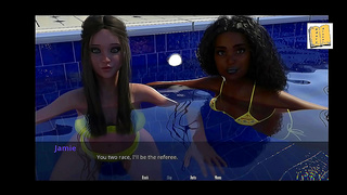 Jasmine Jamies Steamy Poolside Temptation – Busty Teen Hentai Fantasy