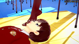 Submissive Stud Bows Before Sensual Senseis Dominant Foot Worship Ritual