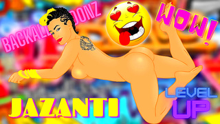 Jazanti Shows Off Tattoos and Curves in Steamy Latino Anime Fantasy