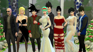 Bulmas Wedding Night Turns Wild as Rivals Seduce Her in Steamy Hentai Drama