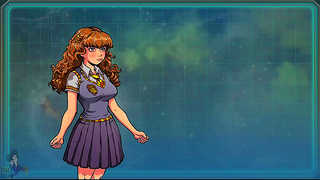 Hermione Seduces Akabur in Steamy Hogwarts Live Stream Fantasy