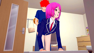 Hisako Tempts Soma with Sensual Cooking in Steamy Food Wars Encounter