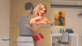 Ginas Steamy Foot Massage Ignites Wild 3D Pleasure Busty Temptation