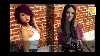 John Seduces Curvy Teen After Bold Confession in Steamy 3D Hentai VN