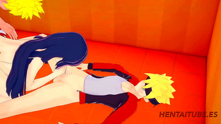 Hinatas Steamy Summer Threesome with Naruto Boruto - Ultimate Pleasure