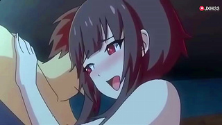 Megumin and Kazuma Heat Things Up in Steamy Konosuba Encounter