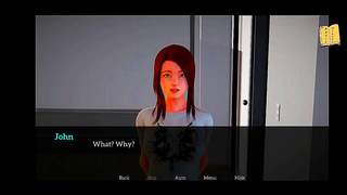 Redheaded Teen Explores Forbidden Desires With Her Hot New Family in 3D