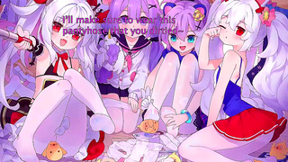 Azur Lane Babe Tempts with Lacy Foot Tease Hot Masturbation Guide
