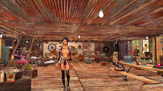 Chyler Leigh Struts Post-Apocalyptic Runway in Bold Fallout 4 Glamour