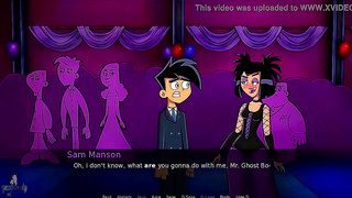 Sams Hot Cheering Turns Steamy at Danny Phantoms Anime Prom Party