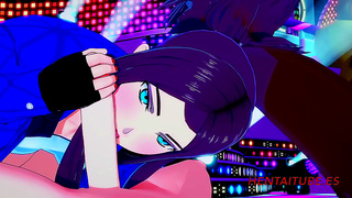 Akalis Steamy KDA Blowjob Bojob Leads to Explosive Climax