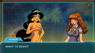 Hermione and Jasmine Seduce Aliens in Steamy Virtual Dance Fantasy