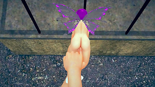 Adorable Tiny Fairy Pleasured by Massive Beast in Steamy 3D Hentai Fantasy