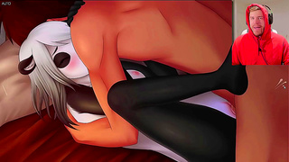 Furry Vixen Tempts Hero with Lush Curves in Steamy Sci-Fi Encounter