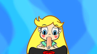 Star Butterflys Steamy Blowjob Fantasy – Naughty Cartoon Fun